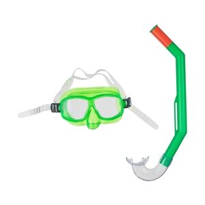 Green Snorkel and Mask Set Juniors